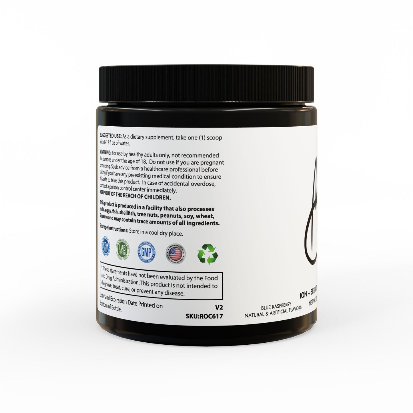 ION + Select Electrolyte Supplement (225g, 7.9oz)
